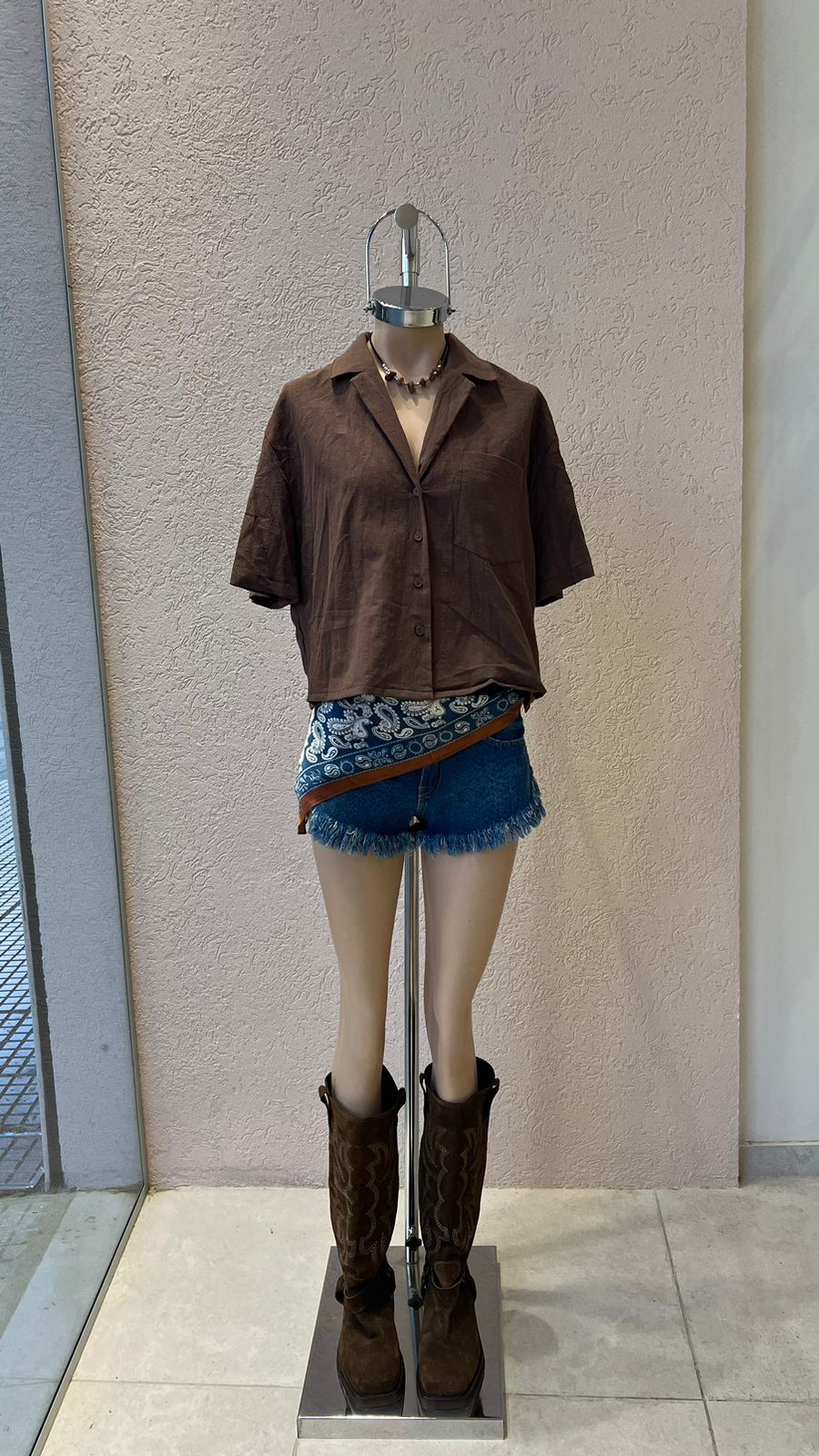 C03 – CAMISA 3/4 PURO ALGODON – KELSA