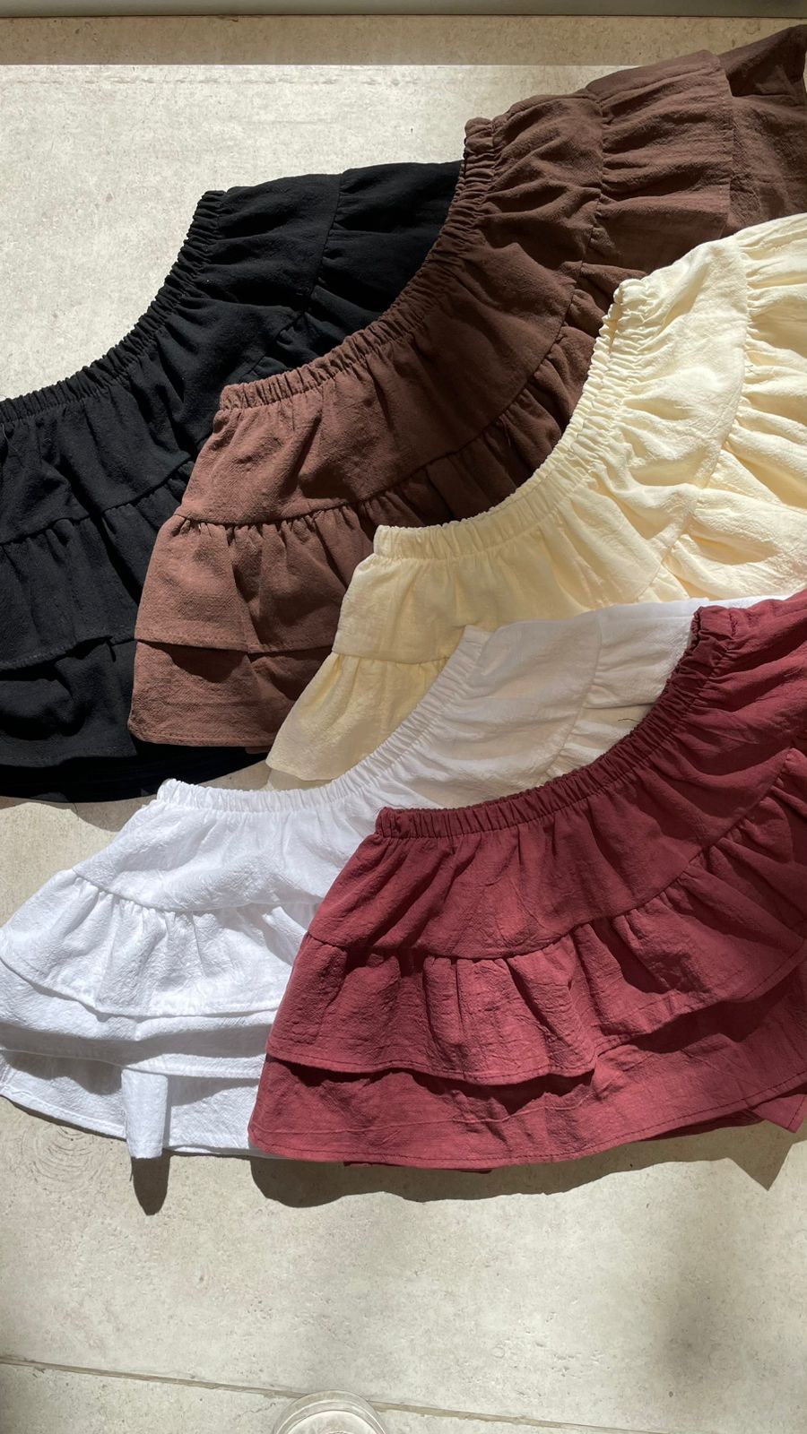 P19 – SKORT VOLADO PURO ALGODON – NICKY