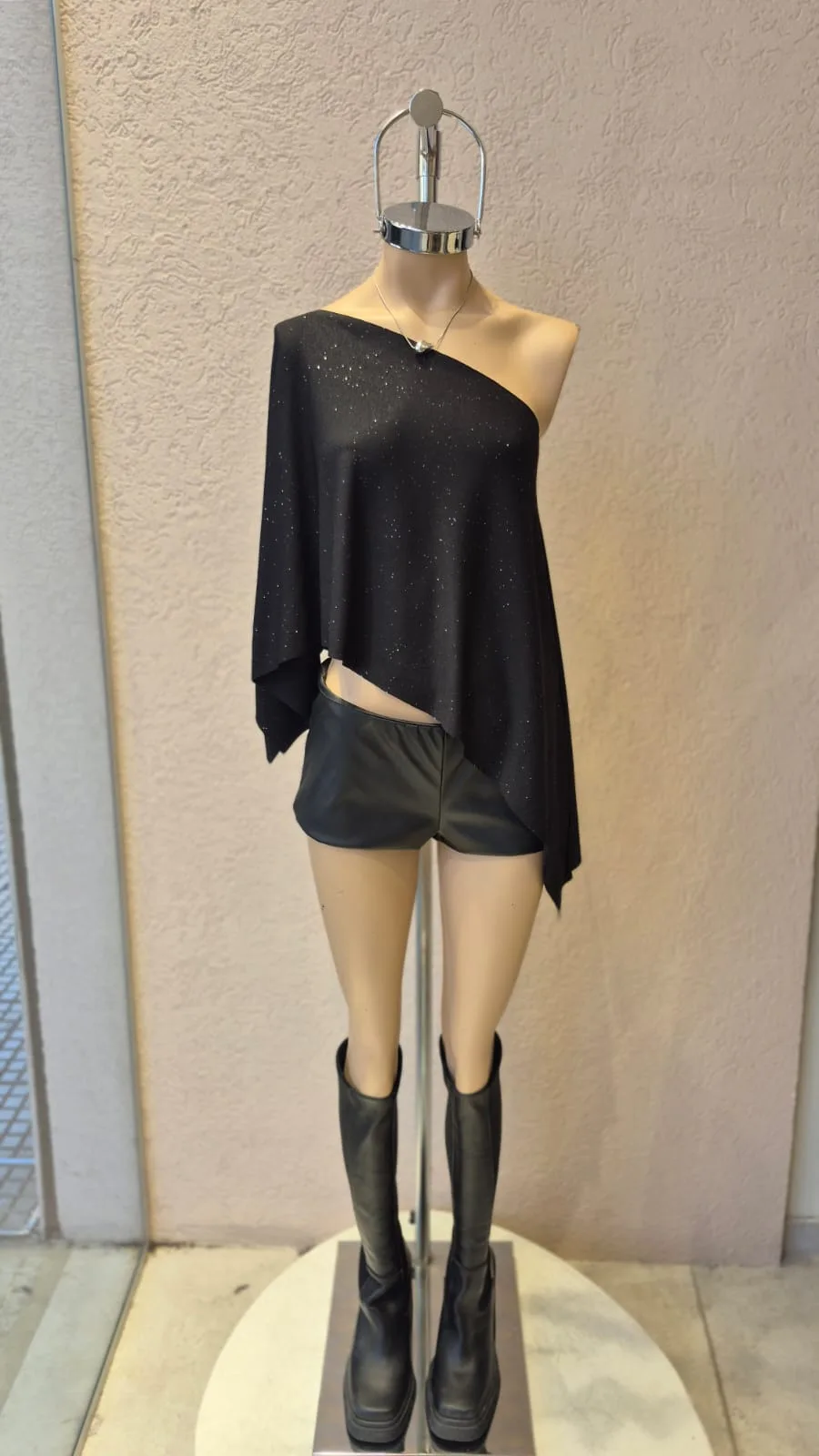 26/T43 - CAPA UN HOMBRO - LANILLA SPARKLE