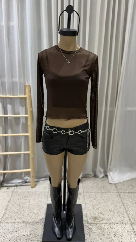 26/SS01 – SET REMERA M/L Y TOPCITO – MICROTUL