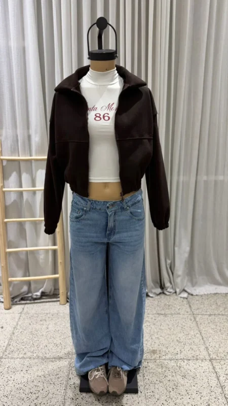 26/C18 – CAMPERA C/CIERRE Y ELASTICO – PAÑO