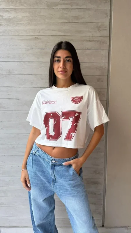 26/R16 – REMERA CROP “07 ” – JERSEY