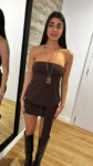 26/V115 – VESTIDO STRAPLESS GLOBO – MICROFIBRA
