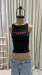 26/T307 - MUSCULOSA CUELLO CERRADO "BITTER SWEET" - ALGODON LYCRA
