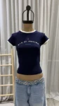 26/T299 - TOP CONTRATONO "PAISES" - ALGODON LYCRA