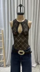 26/BB43 - BODY S/M MAO CON PUNTILLA CUELLO  - ENCAJE LACE