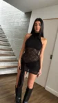 Vestido halter buche pareo - encaje lace - FEI